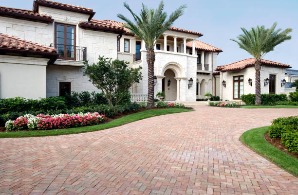 Permeable Paver Driveway in Mono Vista, CA